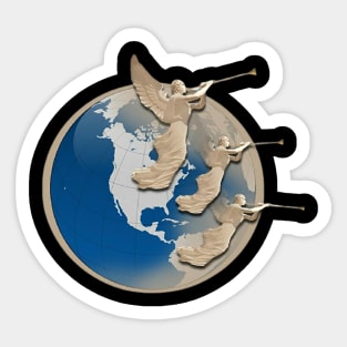 Seventh-Day Adventist Three Angels Message [ Tell the World,Ellen g White ] Sticker